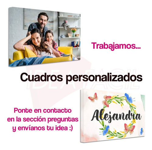 Cuadro Olas Aesthetic Canvas Grueso Cls1 140x90