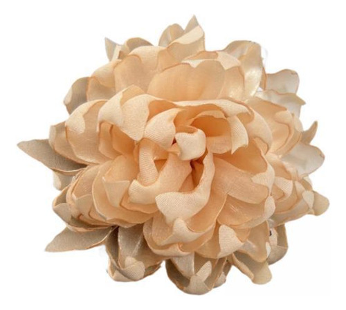 2 Broche De Flores De Satén Con Ramillete De