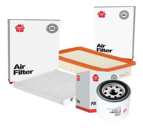 Kit Filtros Aceite Aire Cabina Para Dodge Attitude 1.6l 2009