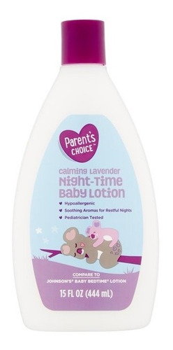 Loción De Noche Para Bebé Parent's Choice, Lavanda 444ml