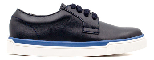 Zapato Azul Plumbago Niño Agujetas Empeine Liso 834 (16.0 - 