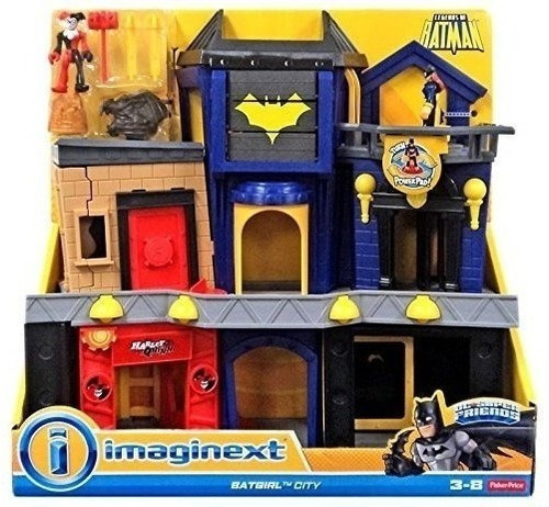 Fisher-price Dc Legends De Batman-batgirl City Playset Figur