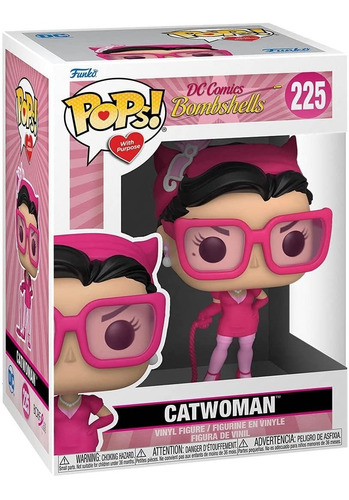 Funko Pop Dc Heroes Breast Cancer Awareness Catwoman