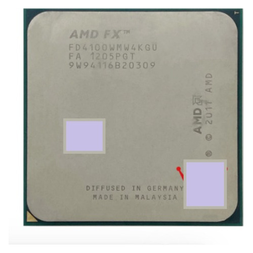  Procesador Cpu Amd Fx4100 3,6gh Quadcore Fd4100wmw4kgu Am3+