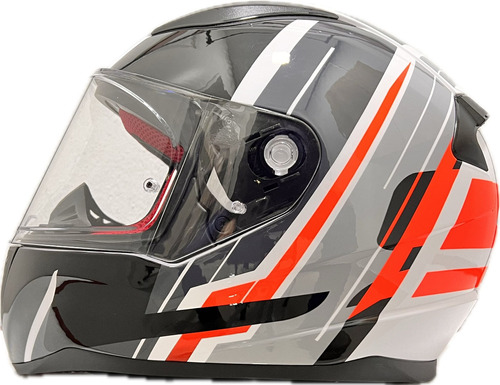 Casco Ls2 Ff353 Flag Blanco Negro