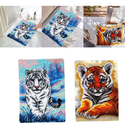 Kit De Alfombra Con Gancho De Lengüeta, 2 Uds., Kits De