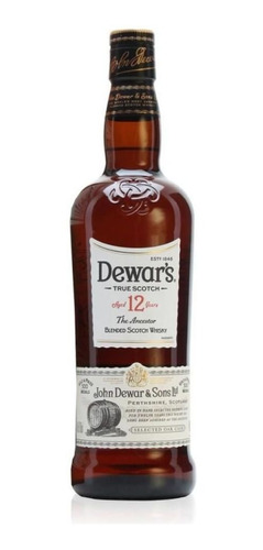 Whisky Dewars 12 Anos 750ml