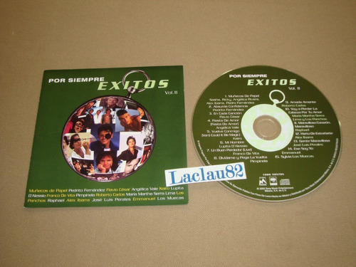 Por Siempre Exitos Vol 11 Sony 2002 Cd Angelica Sasha Kairo