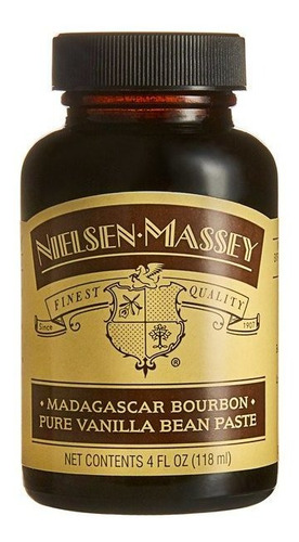 Nielsen-massey Pasta Vainilla Magadascar Bourbon 118ml 6pc.