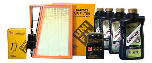 Kit Afinación Para Fiat Strada 1.3 2021-2024 0w20 Api Bujías