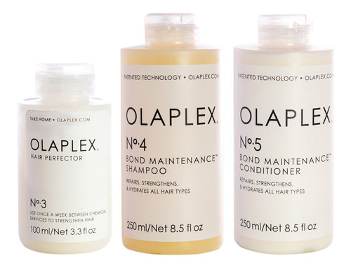 Kit Olaplex Shampoo Reparador + Acondicionador Fortalecedor