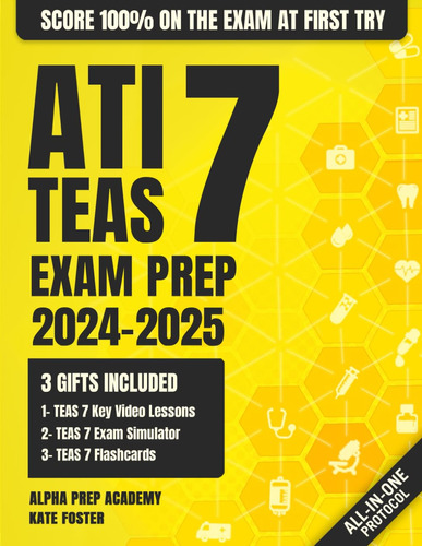 Book : Ati Teas Exam Prep The Most Complete And Simplified.