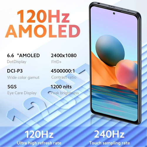 Smartphone 5g Xiaomi Redmi Note 10 Pro De 8 Gb De Ram 128 Gb