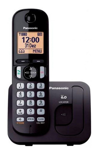 Telefone S/fio Dect 6.0 C/id Kxtgc210lbb Panasonic Cx 1 Un