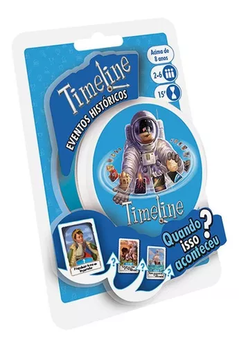 Jogo de Cartas - Timeline Brasil (Blister)