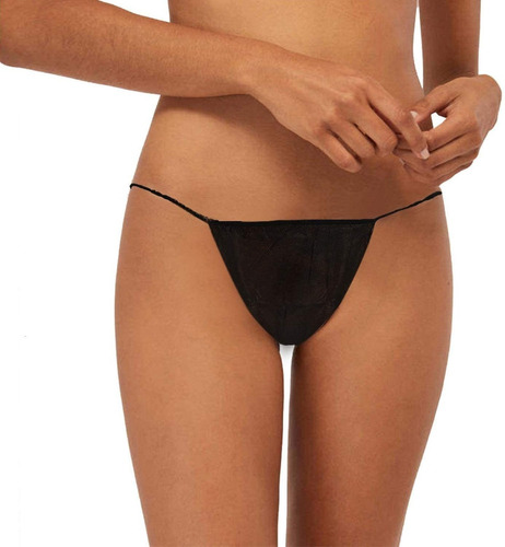 100 Bragas Desechables Para Mujer Spa T Tanga Ropa Inter [s]