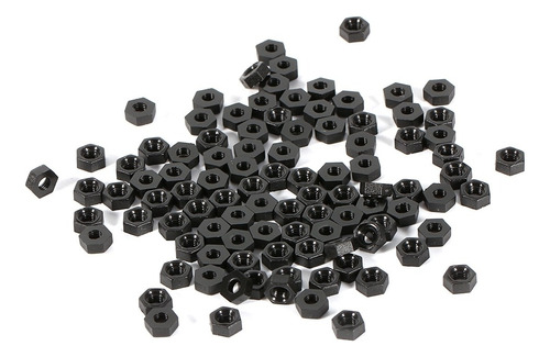 A 100pcs M2 M3 M4 Plástico Nylon Hexagonal
