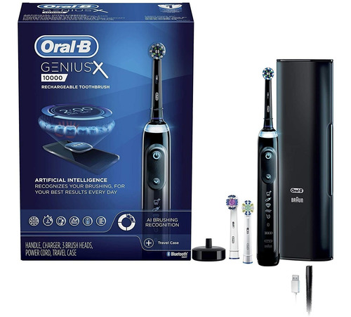 Oral-b Genius X - Cepillo De Dientes Electrico Con 3 Cabeza