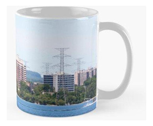 Taza Horizonte De Burlington, Ontario, Canadá Calidad Premiu