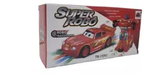Comprar Kit 2 Carrinhos Mcqueen Transformer Brinquedo 360 Cu002F Som Luz