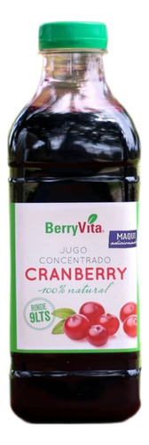 Jugo Concentrado Cranberry + Maqui 100%natural 1lt.agronewen