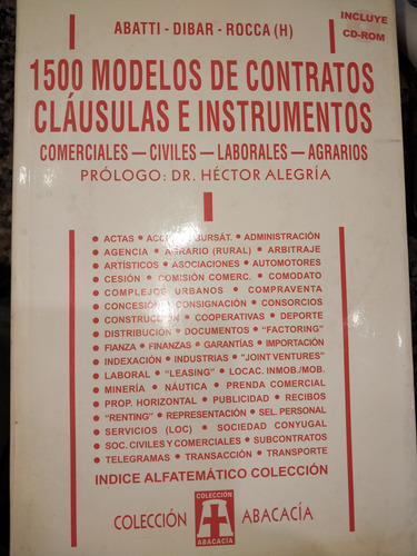 Modelos De Contratos Abatti Rocca 1 Am