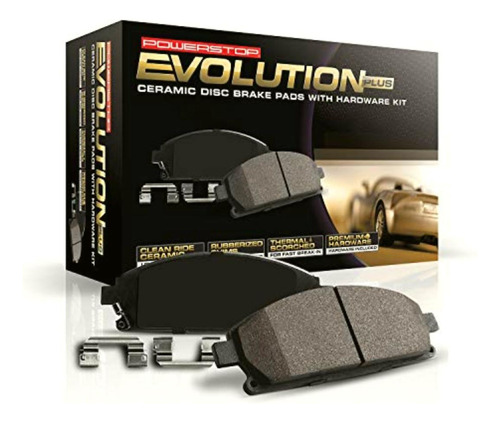 Power Stop 17-1848 Rear Z17 Evolution Clean Ride Ceramic