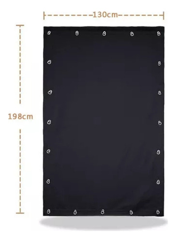 Qy . Cortinas Blackout Portable Janela Block Cortinas De Luz