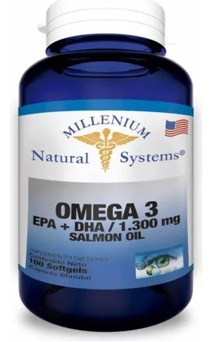 Omega 3 1300 Mg 100 Sg Natural Syst
