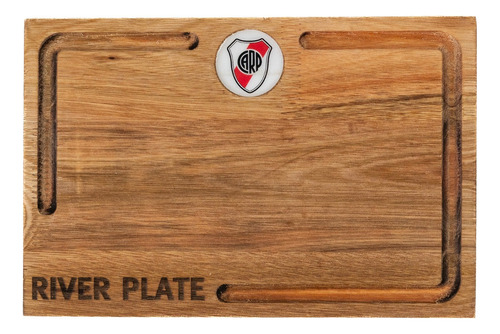 Tabla De Madera Plato Para Asado River Plate Premium