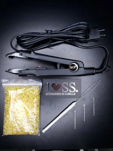Kit Plancha Cautin Para Extensiones + Gancho + Queratina Ama | Meses sin  intereses