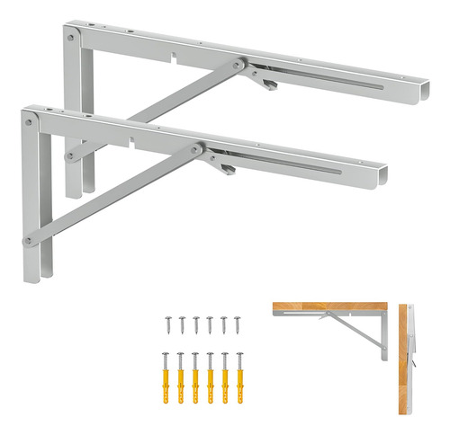 Soporte Plegable De 20 Pulgadas, Carga Máxima De 450 L...
