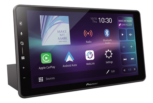 Reproductor De Pantalla Táctil De 9 Pioneer Dmh-zf8750bt Negro