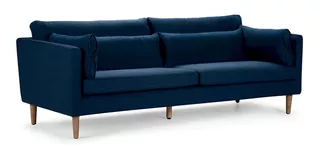 Rosen Sofa Vesterbro 3cpo Tela Azul