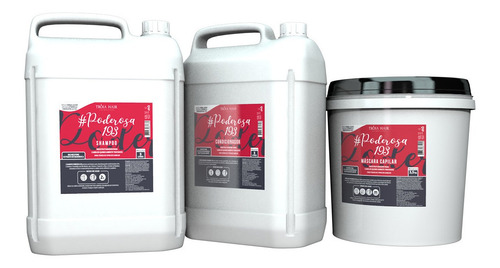 Shampoo Galão Tróia Hair Poderosa 5 Litro - Envio Imediato