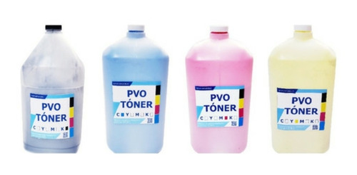 4 Recargas De 300g De Cada Color C M Y K Para Sha Mx C300w