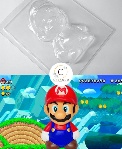 Molde Para Chocolate / Mario Bross 