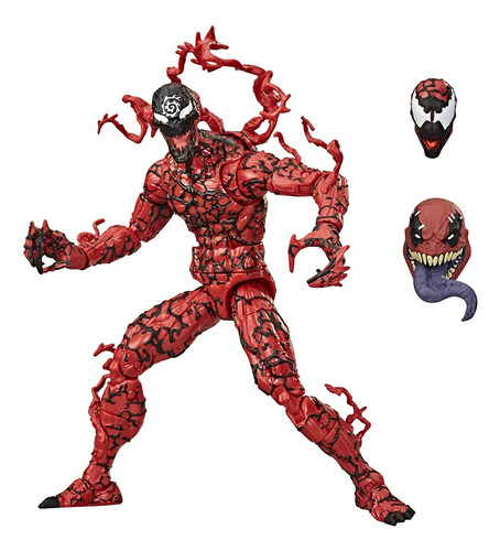 Figura Carnage 6 Pulgadas Baf Venompool Marvel Legends Venom