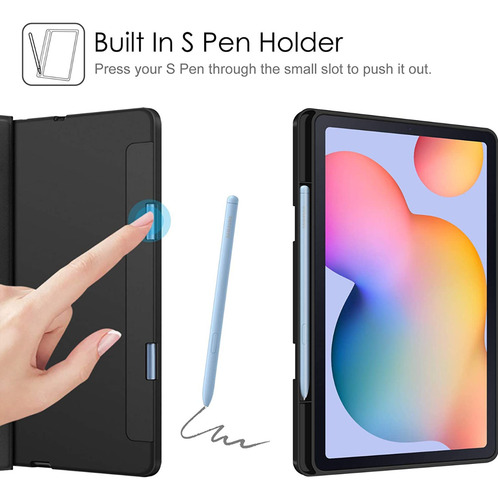 Funda C/ Teclado Para Galaxy Tab S6 Lite 10.4 2022 P613 P619