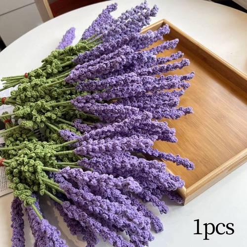 Tallo De Lavanda Artificial Diy Ramo De Boda Trenzado