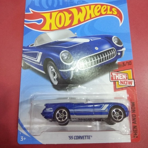 Hot Wheels  1955 Corvette    Variacion Azul   Rosario 