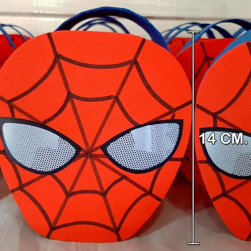Cotillón Completo Para 25 Niños Hombre Araña Spiderman