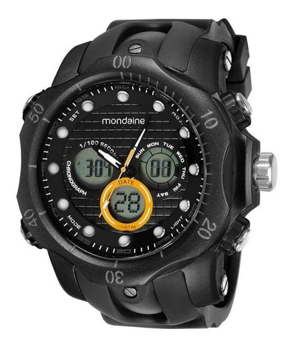 Relógio Mondaine Masculino Anadigi 11029g0mvnp1