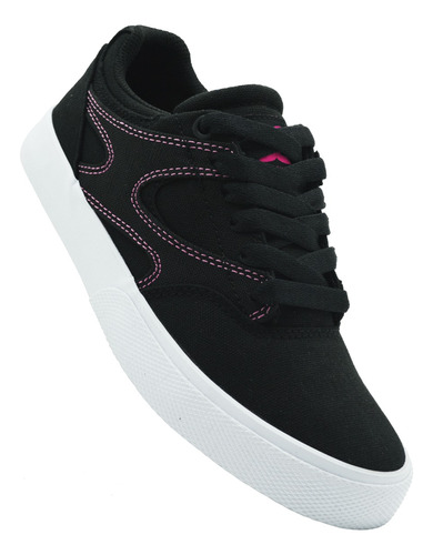 Tenis Dc Shoes Kalis Vulc Adjs300252 Bbp Black/pink Women's 