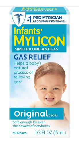 Alivio Gas Mylicon Gotas Para Los Bebés Fórmula 15 Ml