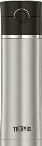 Thermos Botella De Bebidas 16 Onzas (473 Ml), Negro