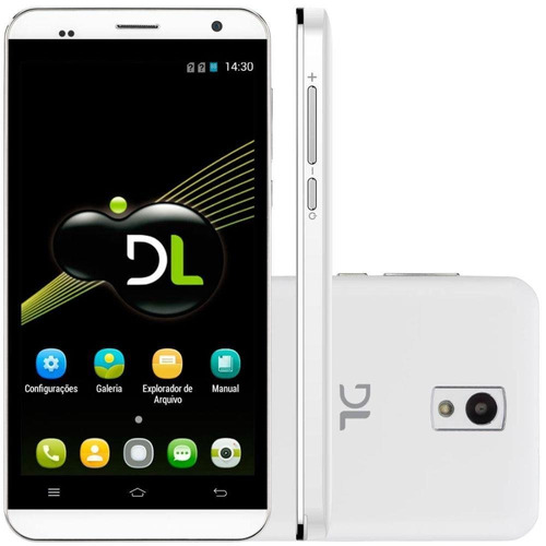 Smartphone Dl Yzu Dual Chip Android 4 Tela 5 8gb 3g