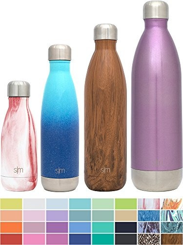 Simple Modern 34 Onzas Wave Water Bottle - Pared Doble Con A