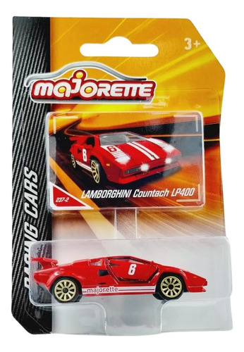 Majorette Racing - Lamborghini Countach - Auto De 7,5 Cm