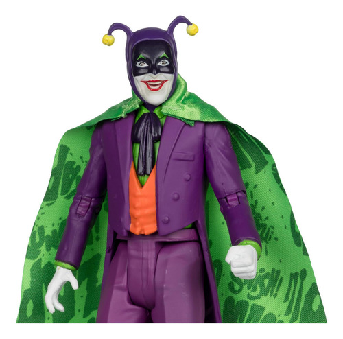 McFarlane Toys - El batimóvil retro de DC y El Joker (Batman 66)